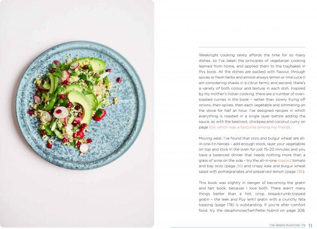 The Green Roasting Tin : Vegan and Vegetarian One Dish Dinners Rukmini Iyer | The Free-From Bookshop